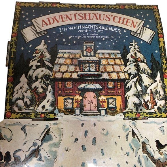 The Advent House A Christmas Calendar Dec 6-24 3D Paper Germany ARS Edition - Picture 9 of 12